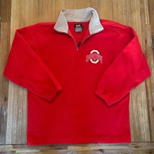 Vintage Ohio State Fleece Quarter Zip